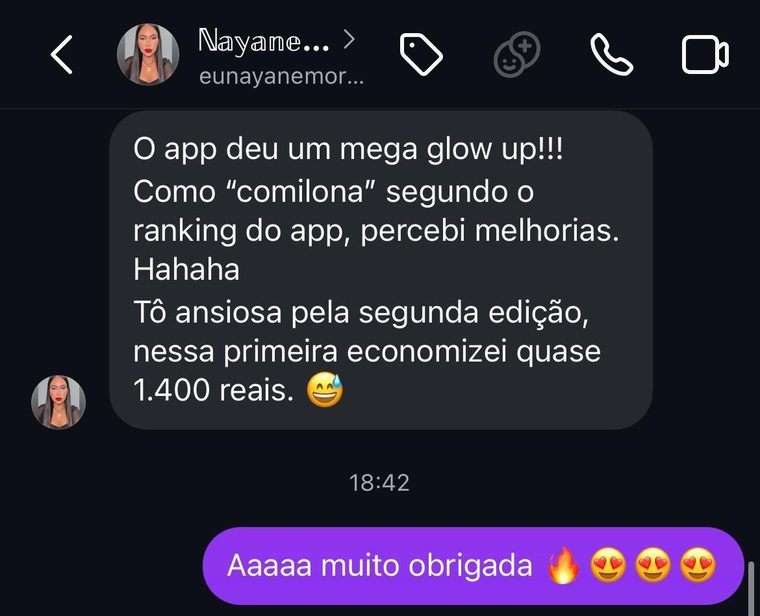 Depoimento de Nayane — Caxias em Dobro