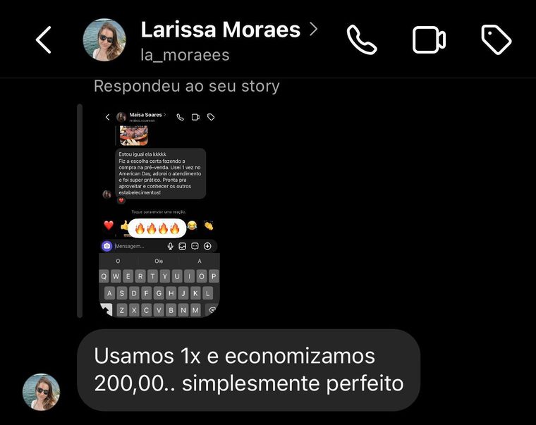 Depoimento de Larissa Moraes — Caxias em Dobro