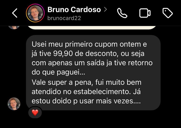 Depoimento de Bruno Cardoso — Caxias em Dobro