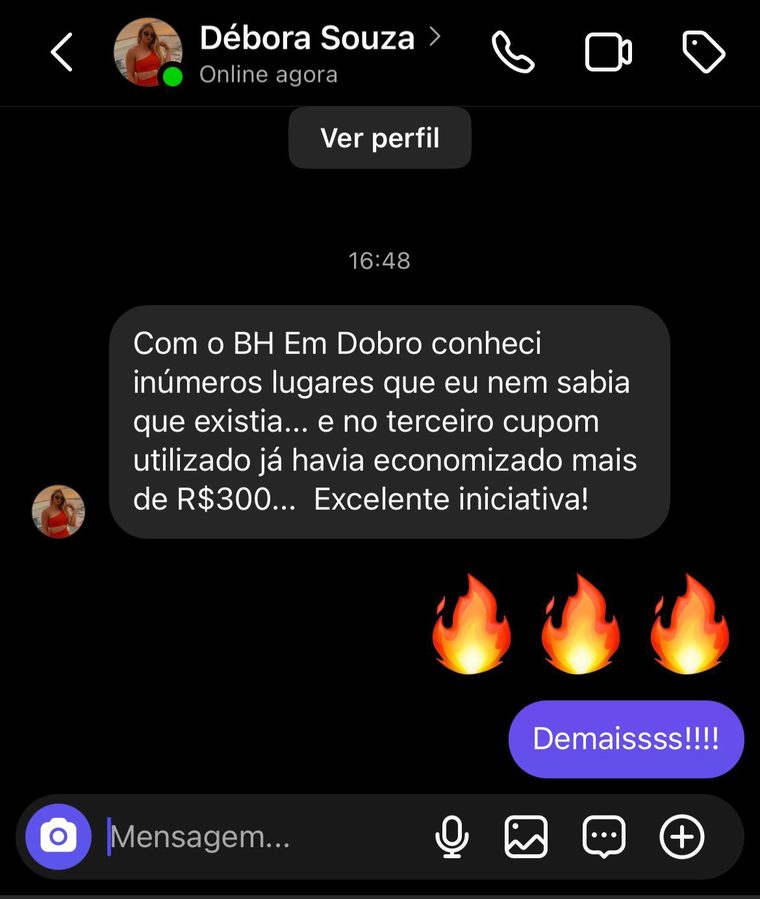 Depoimento de Débora Souza — Caxias em Dobro